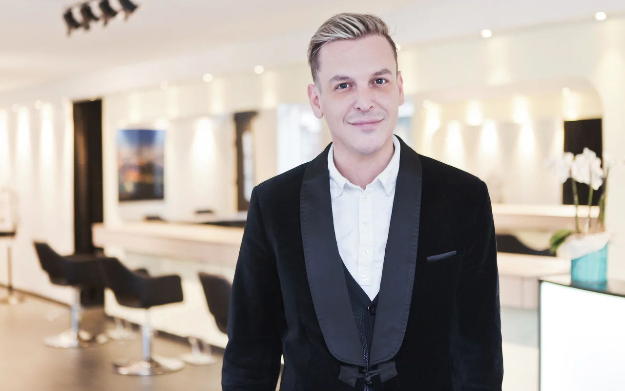 Ljubo Senda, eigenaar van Salon Highlight